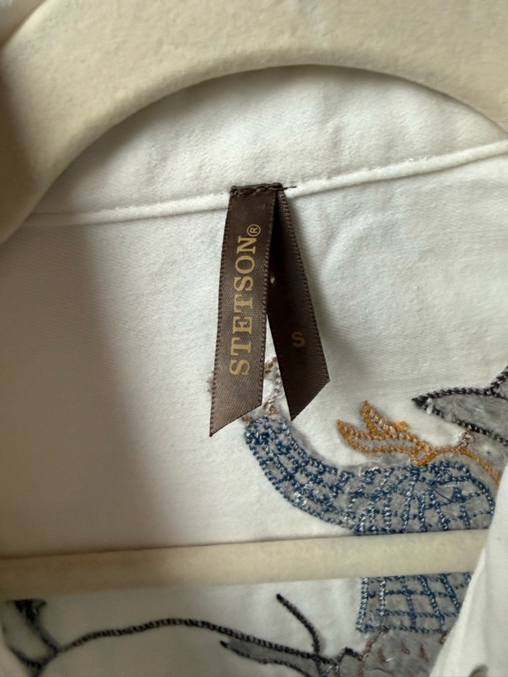 Stetson Embroidered Cowboy Western Shirt - Picture 3 of 5